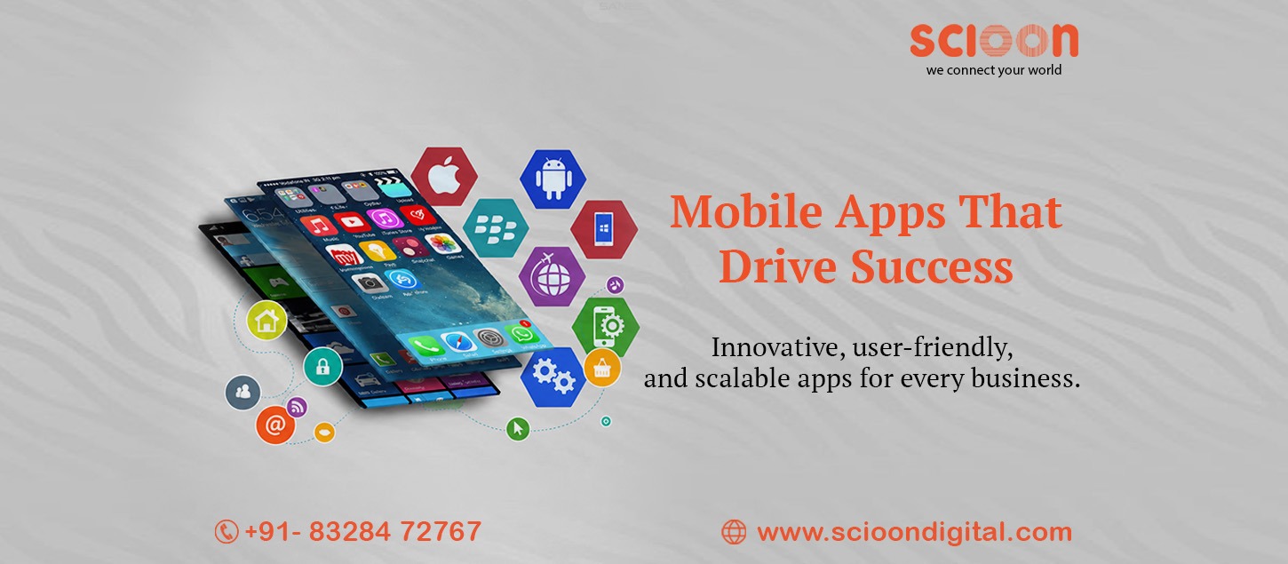 Custom Mobile App Development Services for Android & iOS | Scioon Digital